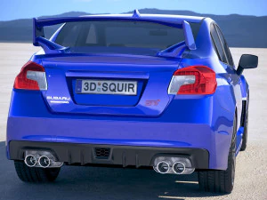 Subaru WRX STI 2018 3D Model