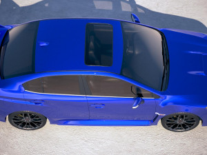 Subaru WRX STI 2018 Modello 3D