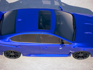 Subaru WRX STI 2018 3D Model