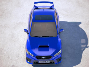 Subaru WRX STI 2018 Modello 3D
