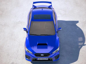 Subaru WRX STI 2018 3D Model