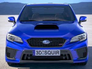 Subaru WRX STI 2018 3D Model