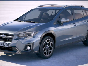 Subaru XV2018 Modello 3D