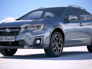 Subaru XV 2018 3D Model