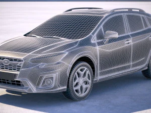 Subaru XV 2018 3D Model