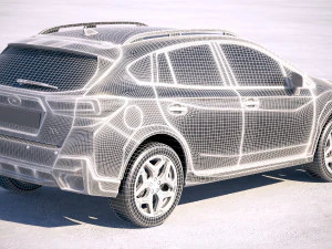 Subaru XV 2018 3D Model