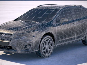 Subaru XV 2018 3D Model