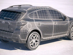 Subaru XV 2018 3D Model