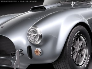 Shelby Cobra 427 SC 1965 Model 3D