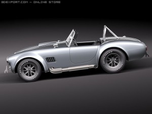 Shelby Cobra 427 SC 1965 Model 3D