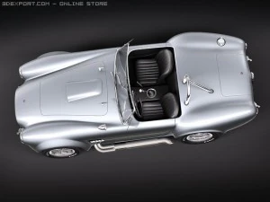 Shelby Cobra 427 SC 1965 3D Model