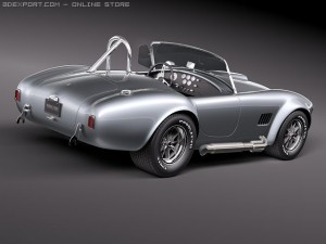 Shelby Cobra 427 SC 1965 Model 3D