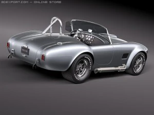 Shelby Cobra 427 SC 1965 3D Model