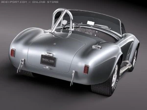 Shelby Cobra 427 SC 1965 3D Model