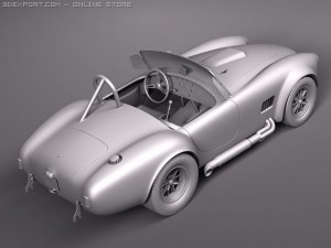 Shelby Cobra 427 SC 1965 Model 3D