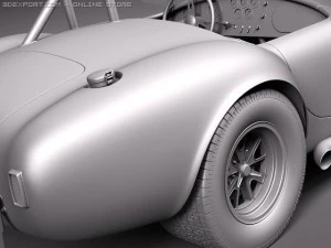Shelby Cobra 427 SC 1965 3D Model