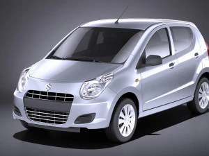 Gambar Suzuki Alto GL 2009-2015 Model 3D