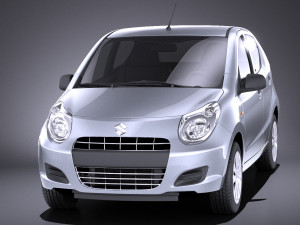 Suzuki Alto GL 2009-2015 vray 3D Model