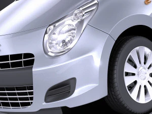 Suzuki Alto GL 2009-2015 vray 3D Model