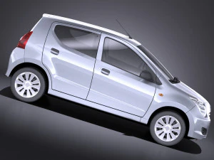 Suzuki Alto GL 2009-2015 vray 3D Model