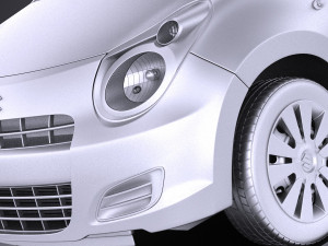 Suzuki Alto GL 2009-2015 vray 3D Model