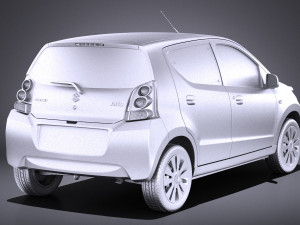 Suzuki Alto GL 2009-2015 vray 3D Model