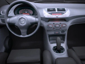 Suzuki Alto GL 2009-2015 vray 3D Model
