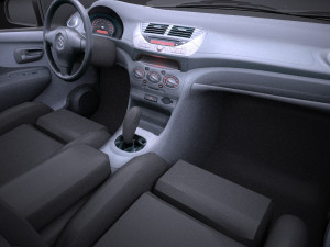 Suzuki Alto GL 2009-2015 vray 3D Model