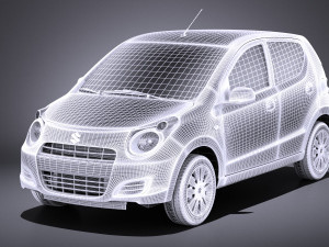 Suzuki Alto GL 2009-2015 vray 3D Model