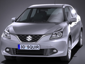 Suzuki Baleno 2016 Modello 3D