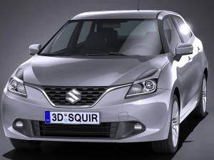 Suzuki Baleno 2016 3D Model