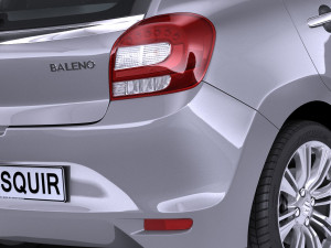 Suzuki Baleno 2016 Modello 3D