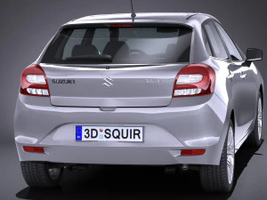 Suzuki Baleno 2016 3D Model