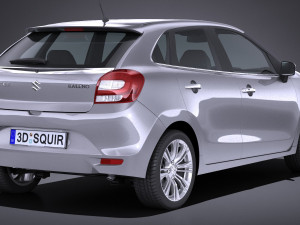Suzuki Baleno 2016 Modello 3D