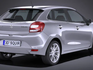 Suzuki Baleno 2016 3D Model
