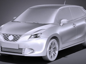 Suzuki Baleno 2016 Modello 3D