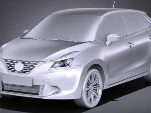 Suzuki Baleno 2016 3D Model