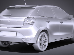 Suzuki Baleno 2016 Modello 3D