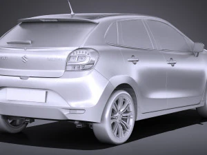 Suzuki Baleno 2016 3D Model