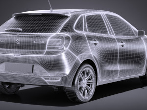 Suzuki Baleno 2016 Modello 3D