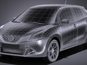 Suzuki Baleno 2016 Modello 3D