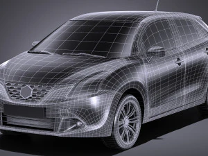 Suzuki Baleno 2016 3D Model
