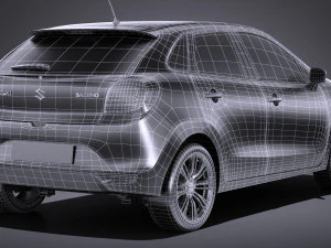 Suzuki Baleno 2016 3D Model