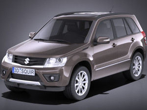 Suzuki Grand Vitara 5-door 2013 vray 3D Model