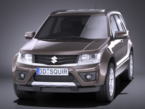 Suzuki Grand Vitara 5-door 2013 vray 3D Model
