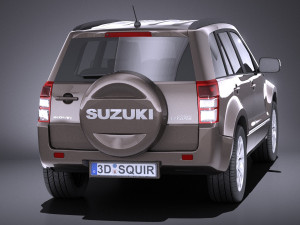 Suzuki Grand Vitara 5-door 2013 vray 3D Model