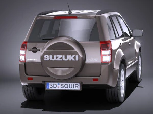 Suzuki Grand Vitara 5-door 2013 vray 3D Model