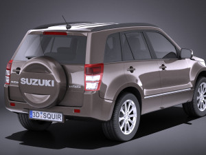 Suzuki Grand Vitara 5-door 2013 vray 3D Model