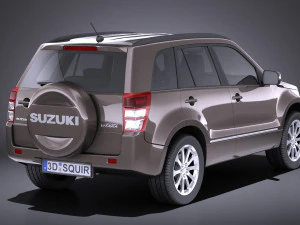 Suzuki Grand Vitara 5-door 2013 vray 3D Model