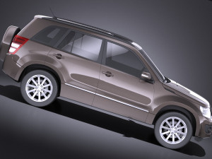 Suzuki Grand Vitara 5-door 2013 vray 3D Model